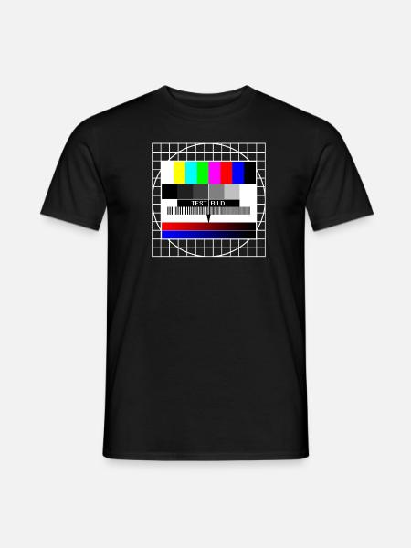 testbild - Men's T-Shirt - black