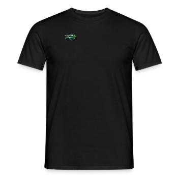 Polygone de char - T-shirt homme - noir - Devant - AI Model Male 178 light (178cm)