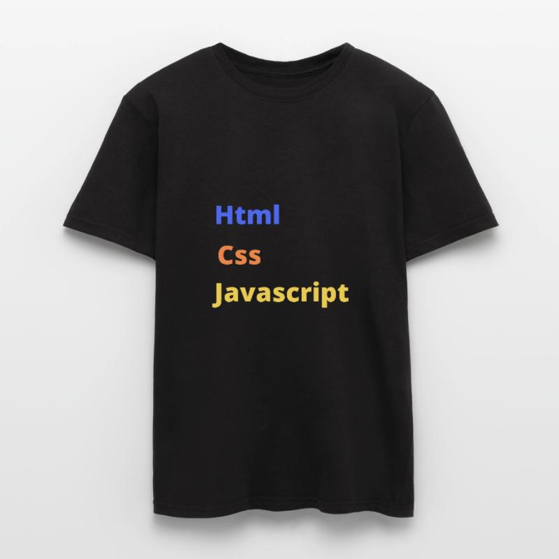 Html css javascript T-shirt homme