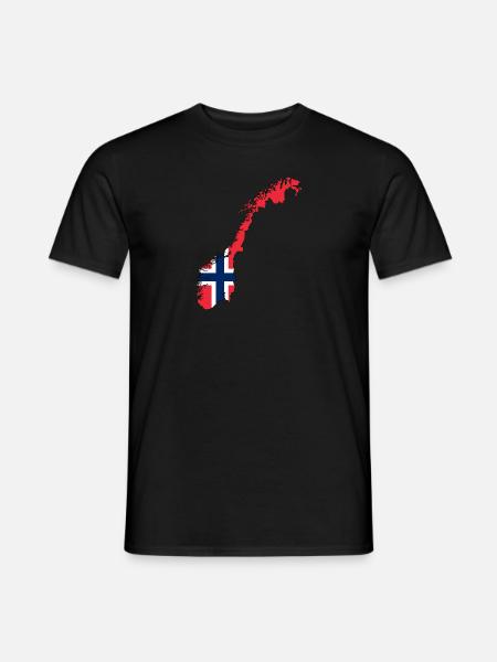Norway - Men's T-Shirt - black