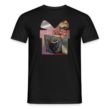 Du bist Wichtig - Männer T-Shirt - Schwarz - Vorne - AI Model Male 178 light (178cm)