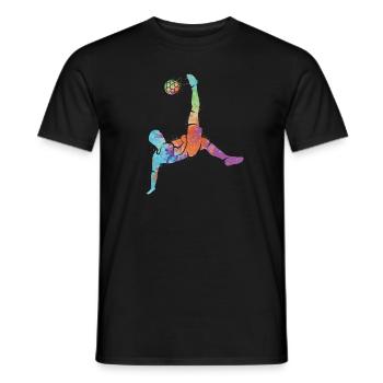 Jouer au football Enfants Football Football Garçons - T-shirt homme - noir - Devant - AI Model Male 178 light (178cm)