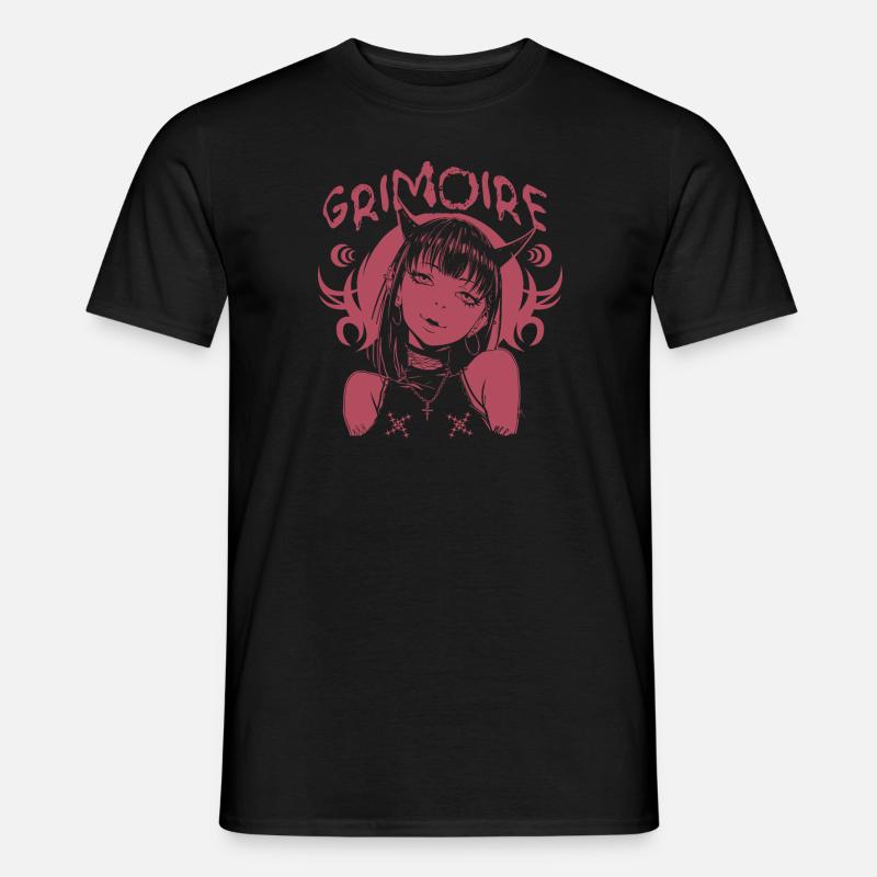 Grimoire - Männer T-Shirt - Schwarz