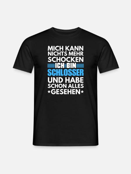 Serrure antichoc - T-shirt homme - noir