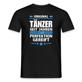 Dancers Matured to Perfection - Men's T-Shirt - black - Front - AI Model Male 178 light (178cm)