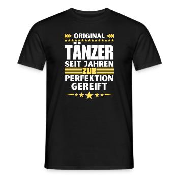 Les danseurs ont mûri à la perfection - T-shirt homme - noir - Devant - AI Model Male 178 light (178cm)