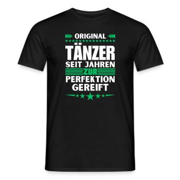 Les danseurs ont mûri à la perfection - T-shirt homme - noir - Devant - AI Model Male 178 light (178cm)