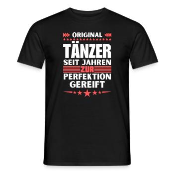 Dancers Matured to Perfection - Men's T-Shirt - black - Front - AI Model Male 178 light (178cm)