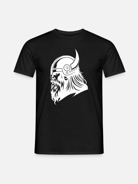 Viking Head Viking Warrior - Men's T-Shirt - black