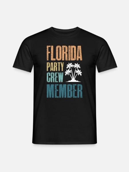Florida Party Crew - Men's T-Shirt - black