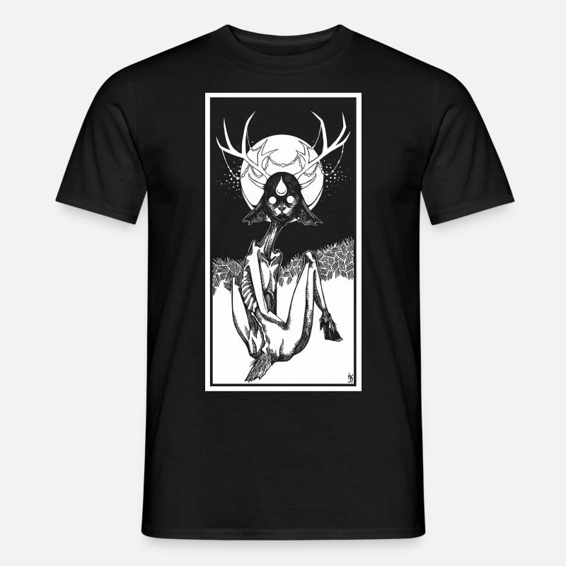 Wendigo - Männer T-Shirt - Schwarz