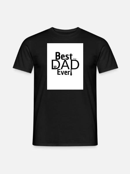 Dad - Männer T-Shirt - Schwarz