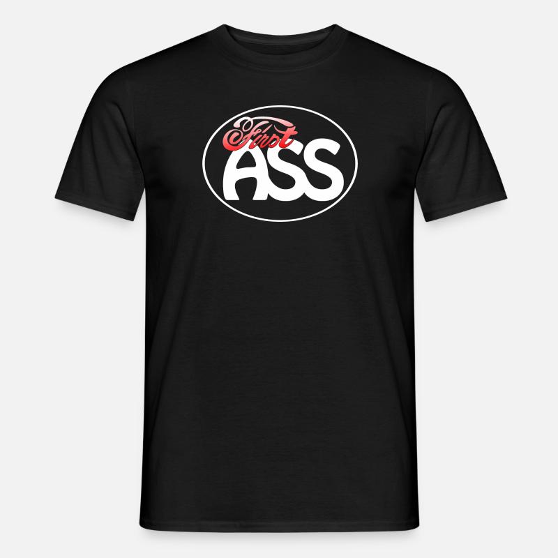 First Ass Logo - Frame - FA03 - Männer T-Shirt - undefined