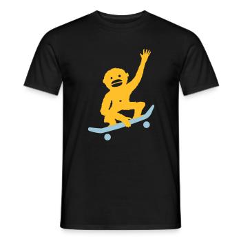 MONKEY BUSINESS - Männer T-Shirt - Schwarz - Vorne - AI Model Male 178 light (178cm)