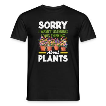 Garten- Und Pflanzenliebhaber Geschenke - Männer T-Shirt - Schwarz - Vorne - AI Model Male 178 light (178cm)