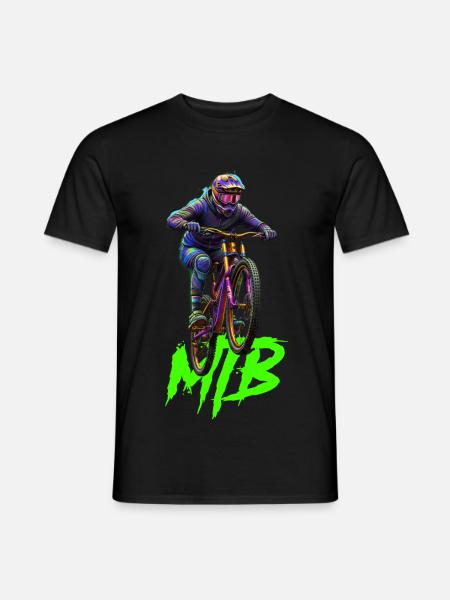 Vélo VTT - T-shirt homme - noir