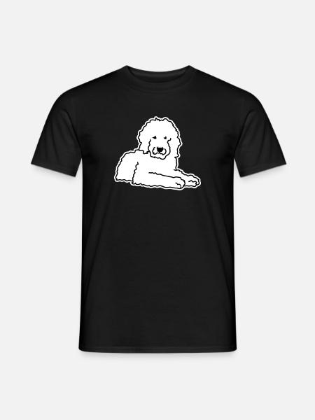 Goldendoodle - Männer T-Shirt - Schwarz