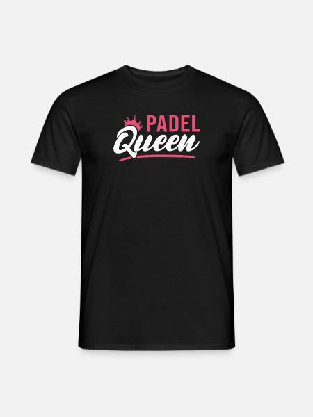 Padel Queen Padel Player Padel Tennis - Men's T-Shirt - black
