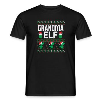 31 - T-shirt homme - noir - Devant - AI Model Male 178 light (178cm)