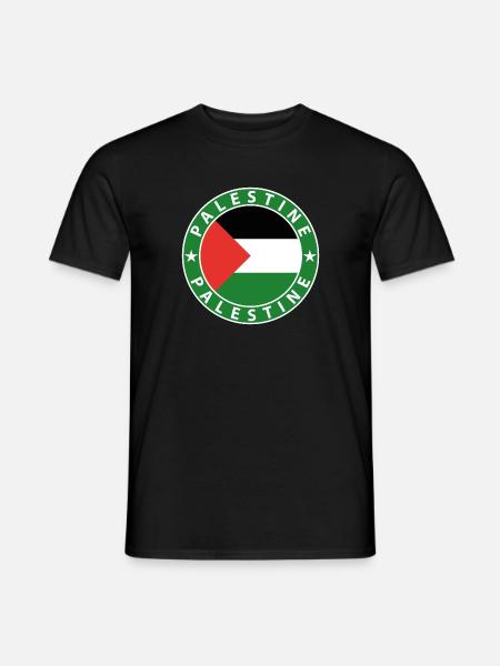 Palestine - T-shirt homme - noir