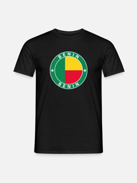 Benin - Men's T-Shirt - black