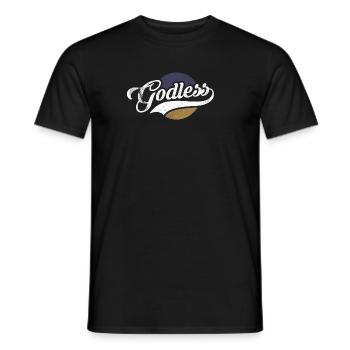 Godless - Classic T-shirt - Men's T-Shirt - black - Front - AI Model Male 178 light (178cm)