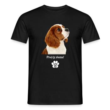 Ziemlich bitte - Männer T-Shirt - Schwarz - Vorne - AI Model Male 178 light (178cm)
