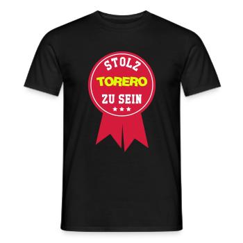 Stierkampf / Stierkämpfer / Torero / Stier - Männer T-Shirt - Schwarz - Vorne - AI Model Male 178 light (178cm)