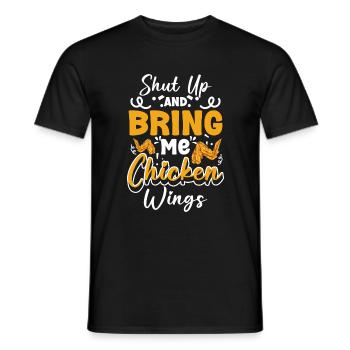 Buffet Food Meal Delicacies - Men's T-Shirt - black - Front - AI Model Male 178 light (178cm)