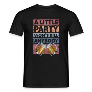 Celebration Friends Men's Night Out Community - Men's T-Shirt - black - Front - AI Model Male 178 light (178cm)