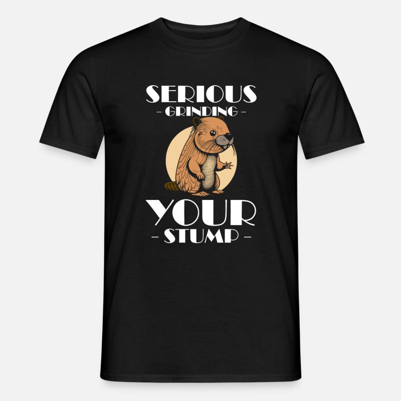Nagetier Kanada Zoo - Männer T-Shirt - Schwarz