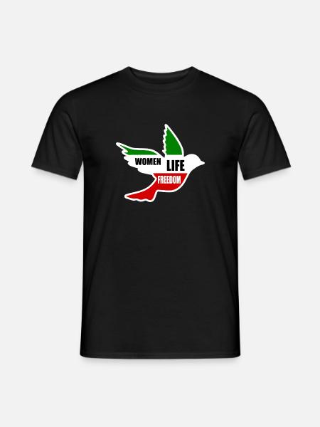 Women life freedom - T-shirt herr - svart