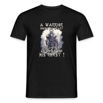 Ragnar Legendär Wikinger Geschenk Krieger - Männer T-Shirt - Schwarz - Vorne - AI Model Male 178 light (178cm)
