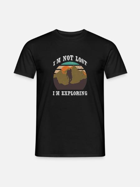 Alpinista Top Corda Arrampicata Escursionismo - T-shirt uomo - nero