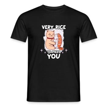 drôle Japon sushi Kpop Wasabi Nigiri sushi - T-shirt homme - noir - Devant - AI Model Male 178 light (178cm)