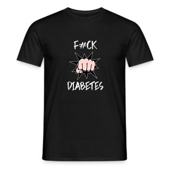 Diabetes Inspiration Tshirt Insulin Geschenk - Männer T-Shirt - Schwarz - Vorne - AI Model Male 178 light (178cm)