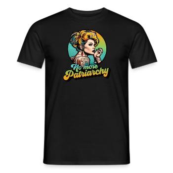 Emancipation Feminism Feminist Women's Power Tee - Men's T-Shirt - black - Front - AI Model Male 178 light (178cm)