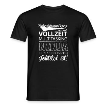 HEP Shirt-Multitasking - Männer T-Shirt - Schwarz - Vorne - AI Model Male 178 light (178cm)