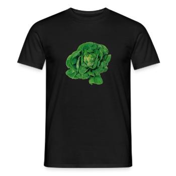 salade - T-shirt homme - noir - Devant - AI Model Male 178 light (178cm)