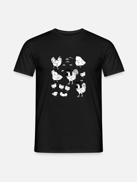 Lower court 4 - Men's T-Shirt - black