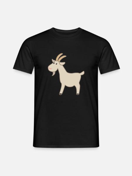 goat - Men's T-Shirt - black