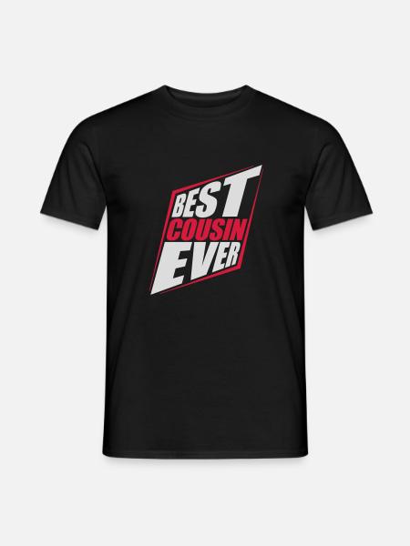 best cousin ever quote - Men's T-Shirt - black