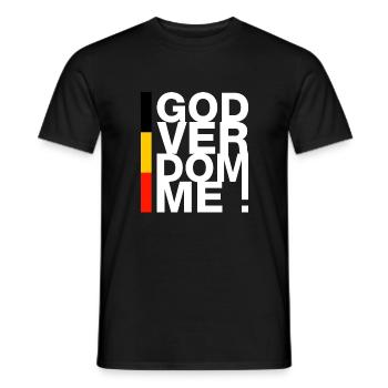 Godverdomme ! - T-shirt homme - noir - Devant - AI Model Male 178 light (178cm)