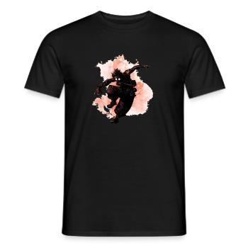 Alchimiste guerrier - T-shirt homme - noir - Devant - AI Model Male 178 light (178cm)