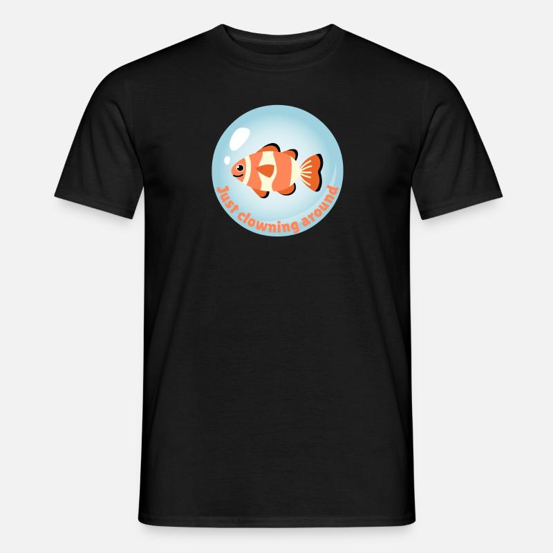 Nur herumalbern - Männer T-Shirt - Schwarz