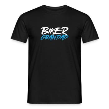 Motard opa - T-shirt homme - noir - Devant - AI Model Male 178 light (178cm)