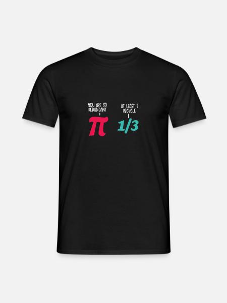 Math Fun Pi - T-shirt homme - noir