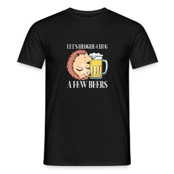 Lass Uns Ein Paar Bier Trinken - Männer T-Shirt - Schwarz - Vorne - AI Model Male 178 light (178cm)
