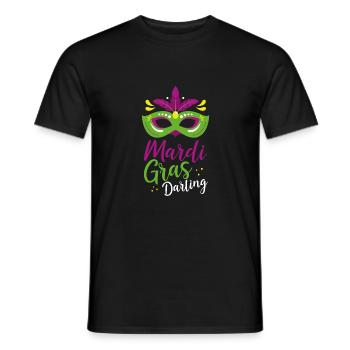 Mardi Gras Favorite - Men's T-Shirt - black - Front - AI Model Male 178 light (178cm)