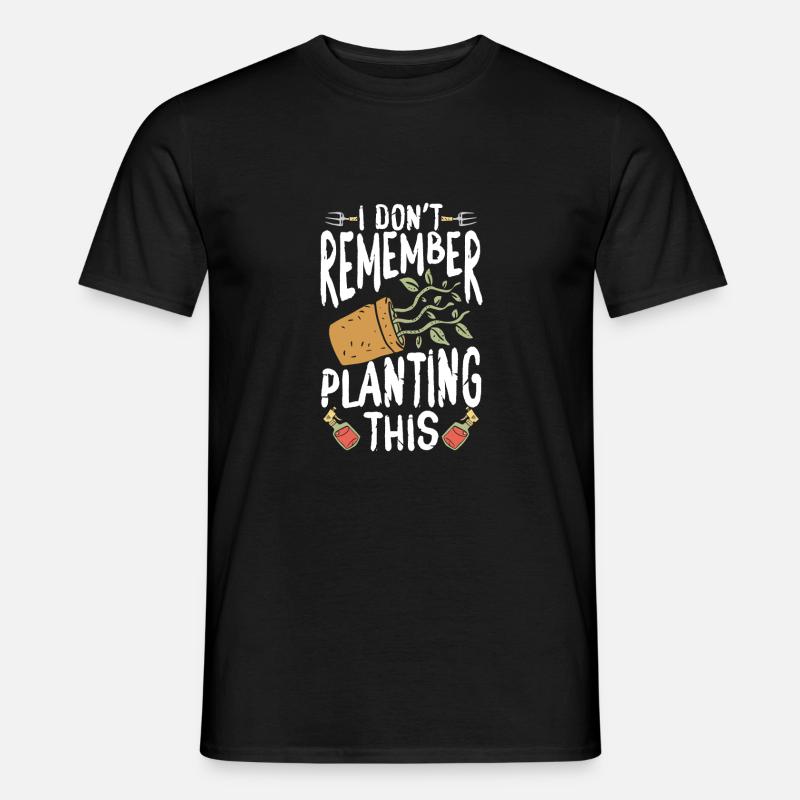 I can't remember that - Men’s T-shirt - black